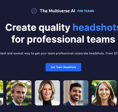 Revolutionize Team Branding with Multiverse AI's Professional Headshot Generator