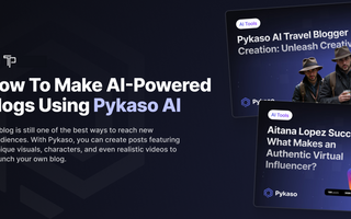 How To Make AI-Powered Blogs Using Pykaso AI