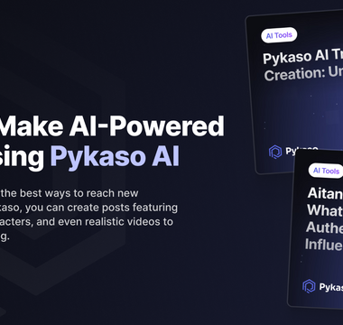 How To Make AI-Powered Blogs Using Pykaso AI