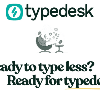 Typedesk: Revolutionize Your Writing with AI - Special Offer for ToolPilot Readers!
