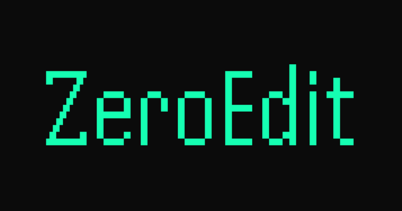 ZeroEdit - Zero-Friction Image Editing