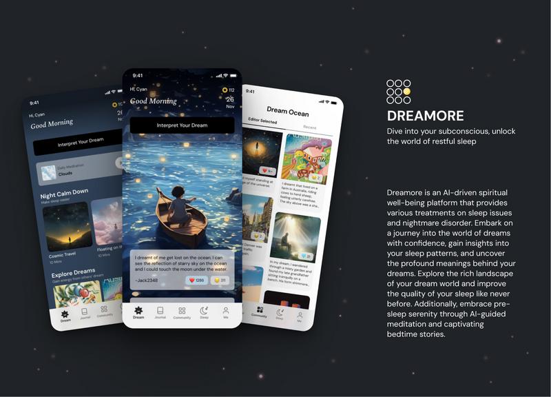 Dreamore - AI Dreams Visualizer