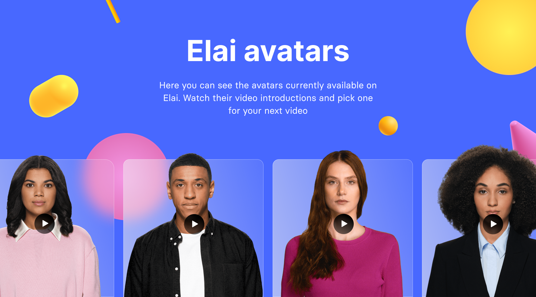 Elai - Automated AI Video Generation Platform – ToolPilot