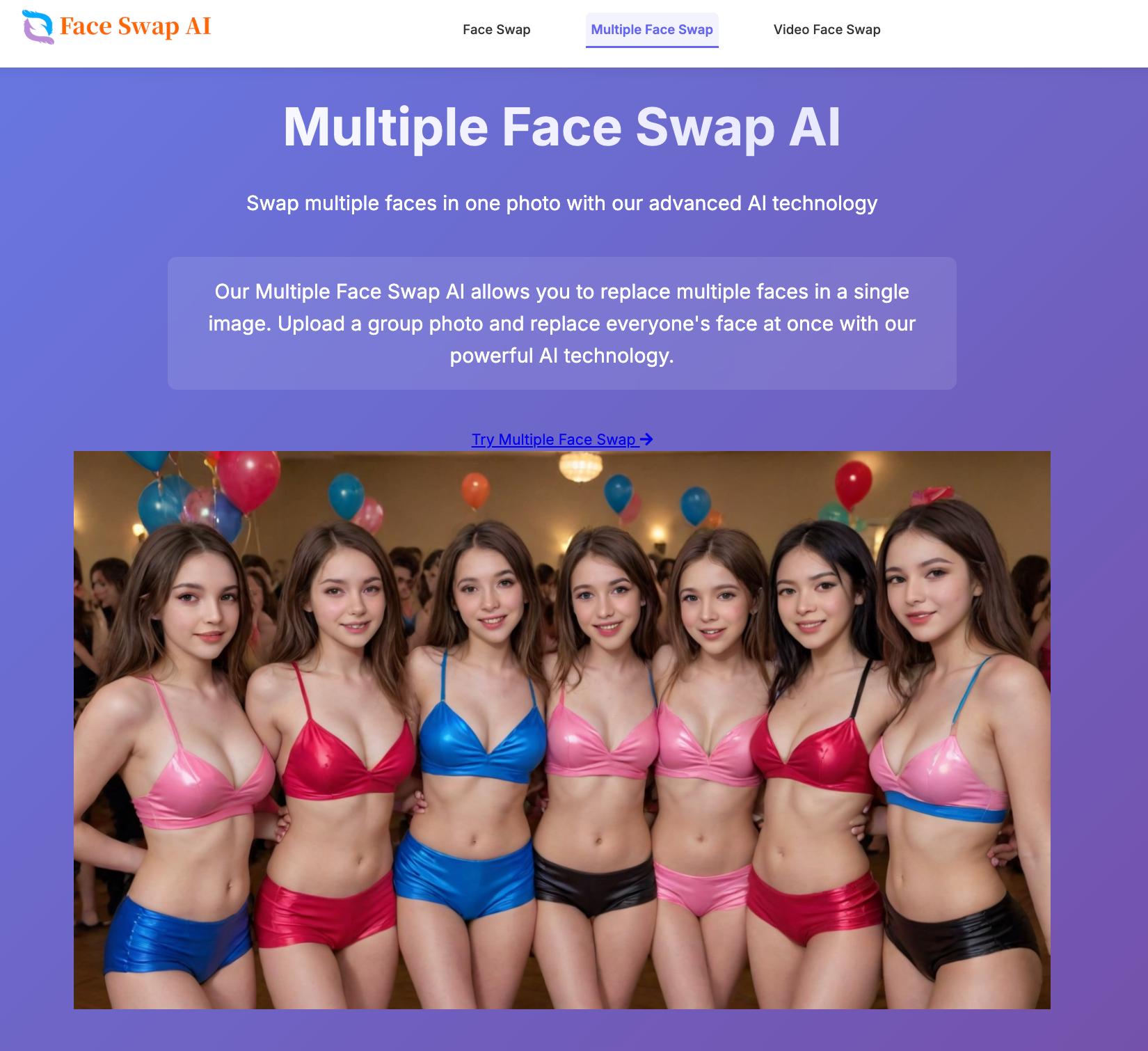 Face Swap AI - Swap Faces Instantly in your photos with AI technology