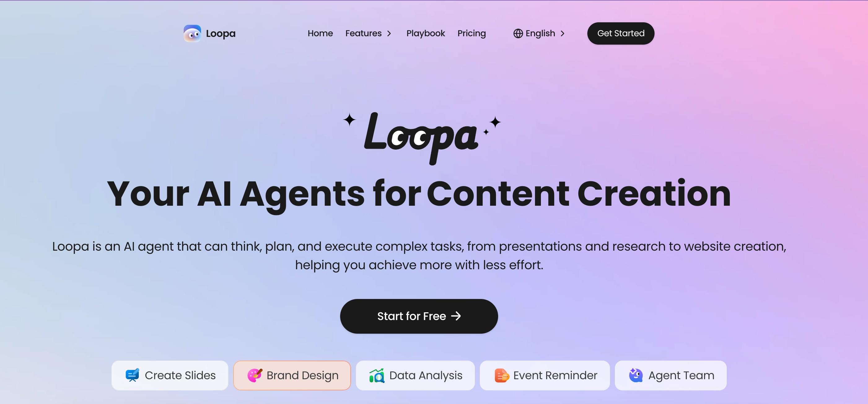Loopa - Free AI Agents for Workflow Automation and Content – ToolPilot