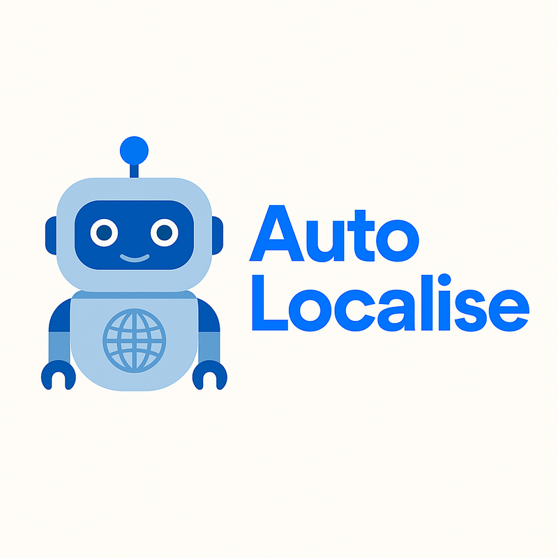 AutoLocalise - Translate your app without the translation files.