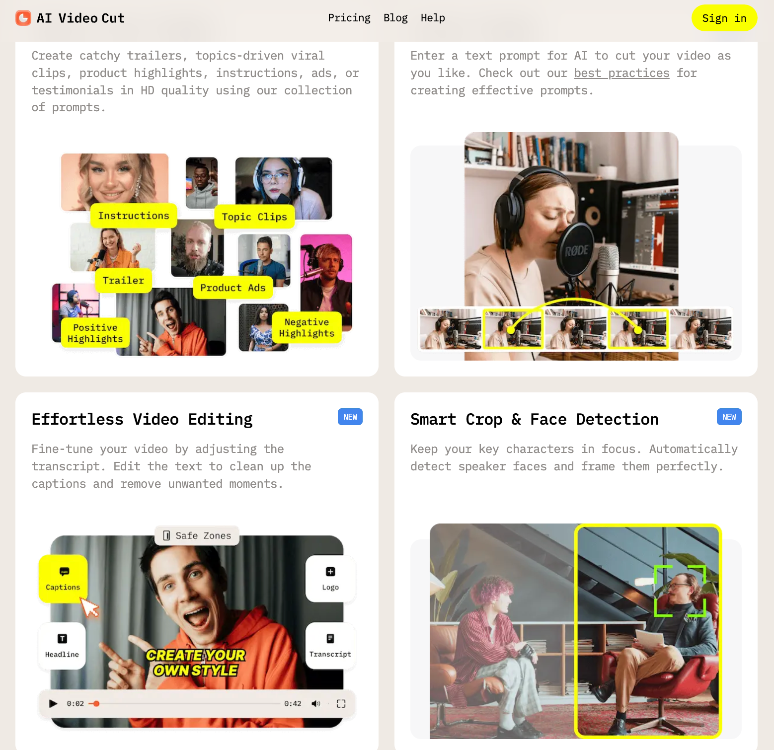 AI Video Cut - AI-Powered Short Video Creation Tool – ToolPilot