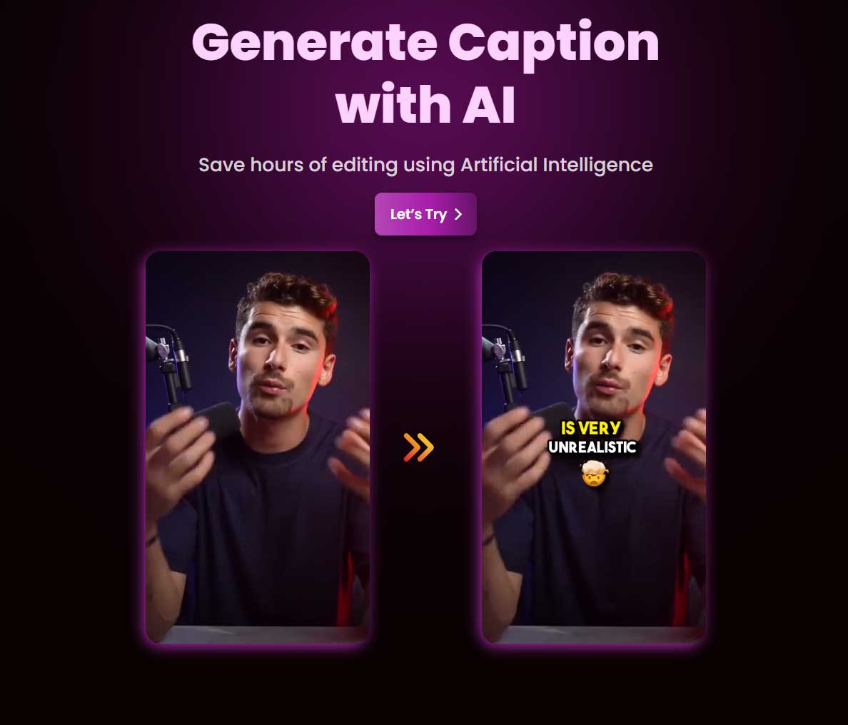 Autocaption Autocaption - AI-Powered Subtitles Generator – ToolPilot