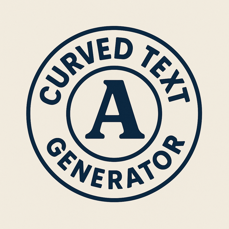 Curved Text Generator - Create beautiful curved, wavy, and circular text in seconds