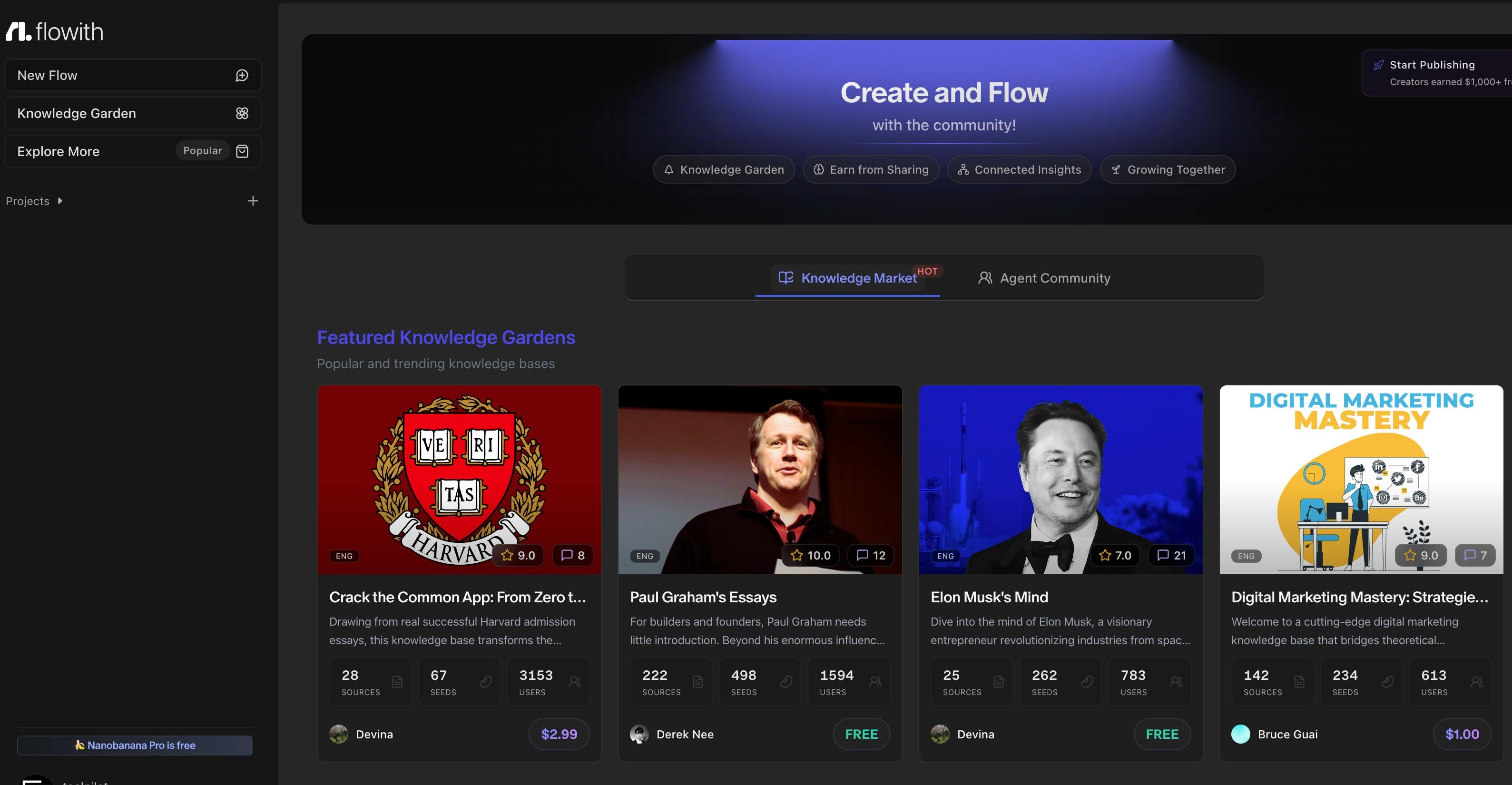 Flowith - Your AI-Powered Brain & Creation Tool – ToolPilot