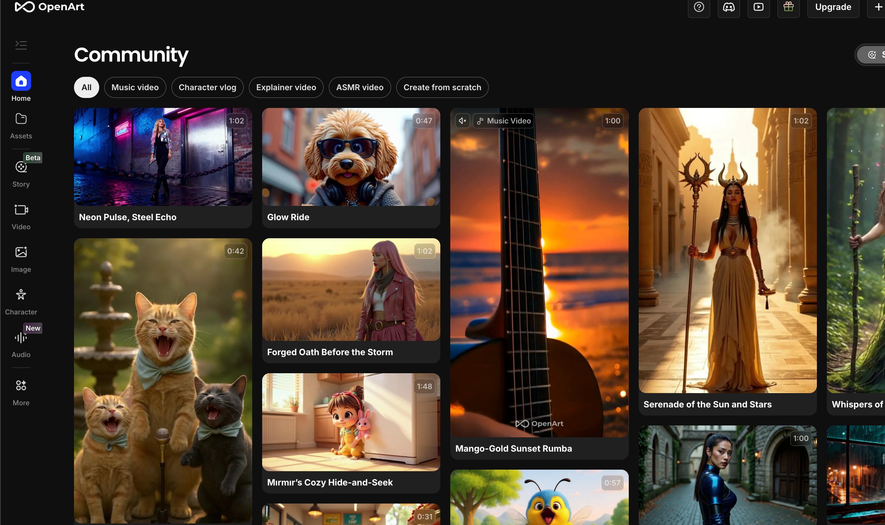 OpenArt - AI Art & image Creation Platform