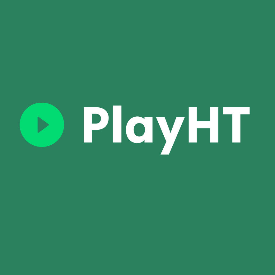PlayHT - AI powered text to voice generator