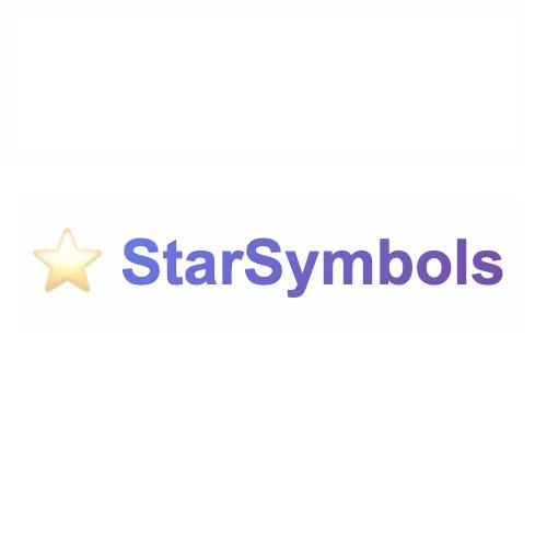 StarSymbols.io - Star Copy and Paste - All Star Symbols โ ToolPilot
